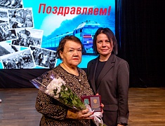 Церемония награждения медалями «За строительство Байкало-Амурской магистрали»