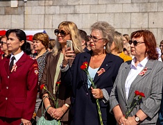 На Амуре прошла традиционная акция «Цветы на воде»