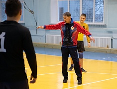 Мастер-класс по футболу от заслуженного мастера спорта России Сергея Березина