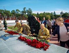  В Благовещенске отметили 80-летие окончания Второй мировой войны