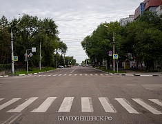 Мэр Благовещенска Олег Имамеев выехал на подтапливаемые во время дождей участки