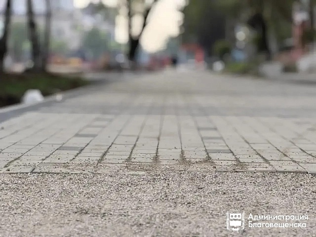 В этом году в областном центре благоустроят тротуар в переулке Южном 