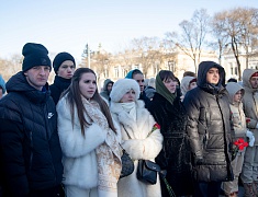 Благовещенцы почтили память защитников Ленинграда