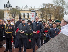 Митинг, посвященный 78 годовщине Победы в Великой Отечественной Войне, прошел в Благовещенске