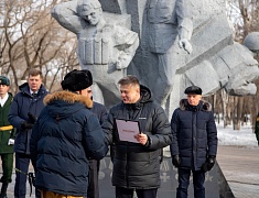 Память воинов-интернационалистов почтили в Благовещенске