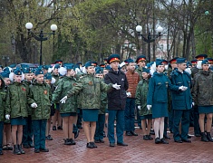 Митинг, посвященный 78 годовщине Победы в Великой Отечественной Войне, прошел в Благовещенске