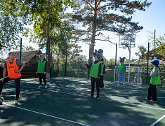 В селе Садовом Благовещенска открыли современную спортивную площадку