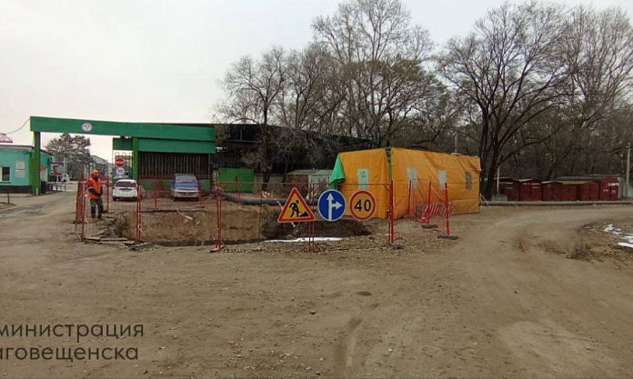 Ненадлежащее содержание перекопов стало дорогим удовольствием для благовещенских компаний 