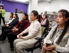 Женская делегация района Айгунь города Хэйхэ в Благовещенске