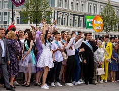 В Благовещенске отгремел выпускной