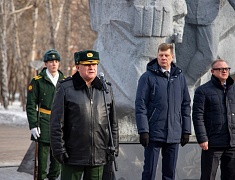 Память воинов-интернационалистов почтили в Благовещенске