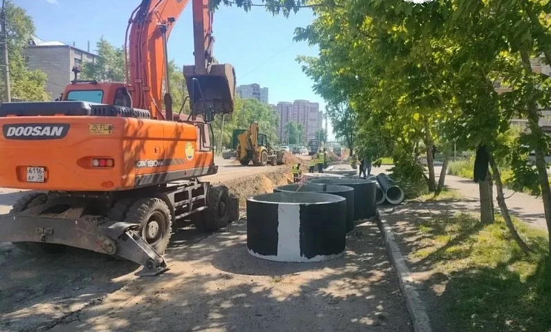 В Благовещенске по президентскому нацпроекту ремонтируют сразу семь магистралей