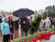 Митинг, посвященный 78 годовщине Победы в Великой Отечественной Войне, прошел в Благовещенске