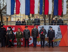 Митинг, посвященный 78 годовщине Победы в Великой Отечественной Войне, прошел в Благовещенске