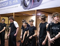 Юные патриоты города соревновались в меткости, скорости и ловкости