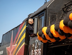 В Благовещенск прибыл «Поезд Победы»