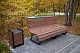 В Первомайском парке Благовещенска установили скамейки и урны из переработанного пластика 